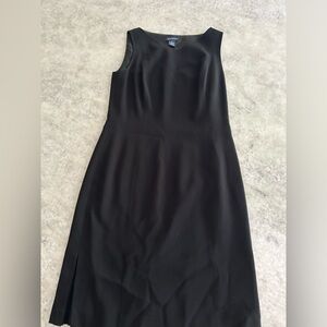 Classic Ann Taylor black A line dress